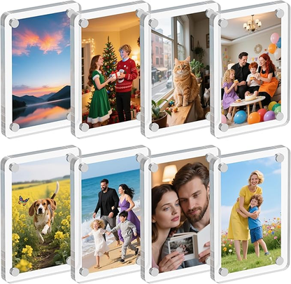 ✨Today's Special 30% Off✨ Acrylic Magnetic Picture Frame for Fridge