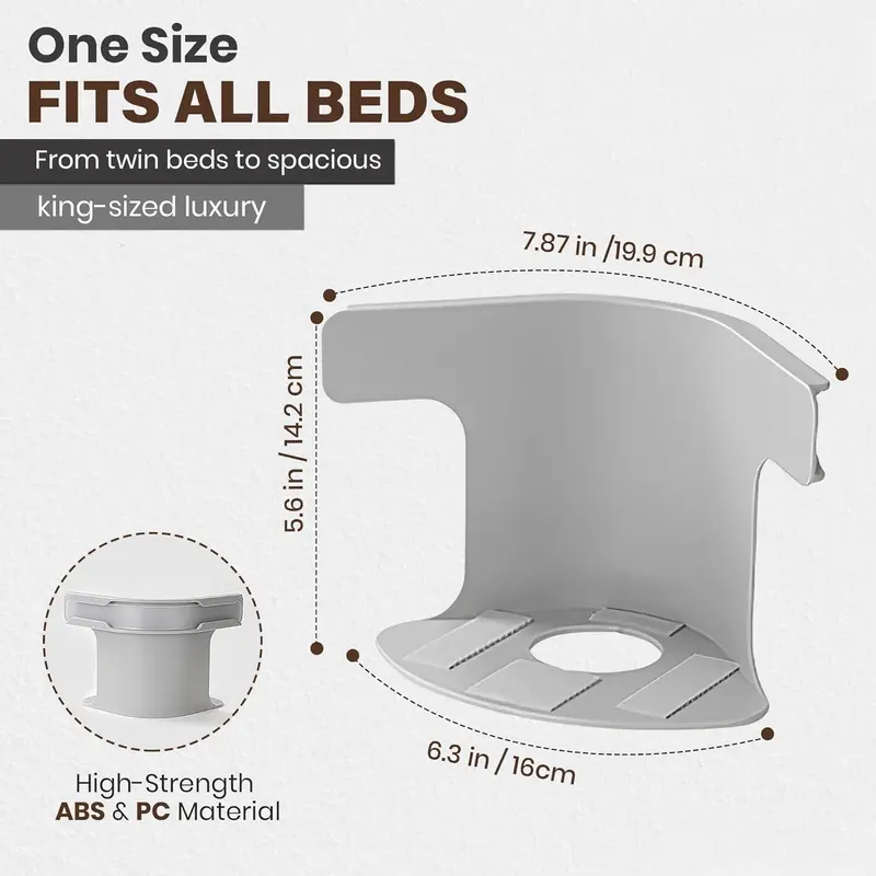 💥Special price $19.99!🔥Bed Sheet Holder with Locking Clips, Corner Fitted for All Mattress Sizes Bedsheet Clip Durable BeddingAccessories