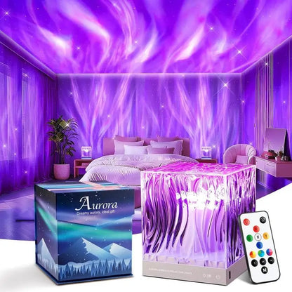 🔥🌸 One Fire Flower Lamp Ambient Lighting for Bedroom🌊💫 Cool Water Ripple Lamp — Dimmable + Remote + Timer🌌🎮 Space Projector Vibes for Teens
