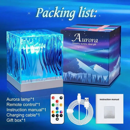 🔥🌸 One Fire Flower Lamp Ambient Lighting for Bedroom🌊💫 Cool Water Ripple Lamp — Dimmable + Remote + Timer🌌🎮 Space Projector Vibes for Teens