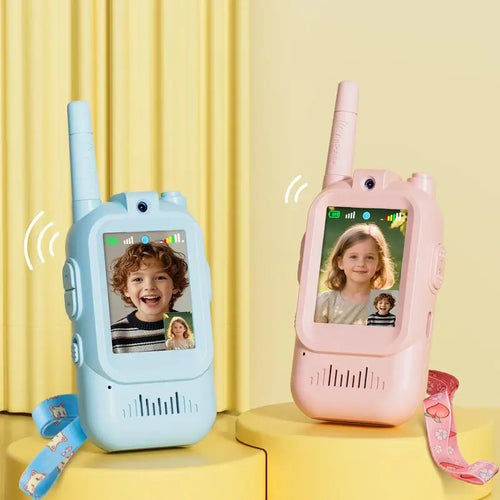 💖🎁 Video Walkie-Talkie Toy Set (2-Pack)📸📡 Clear talk & video play🎉✨