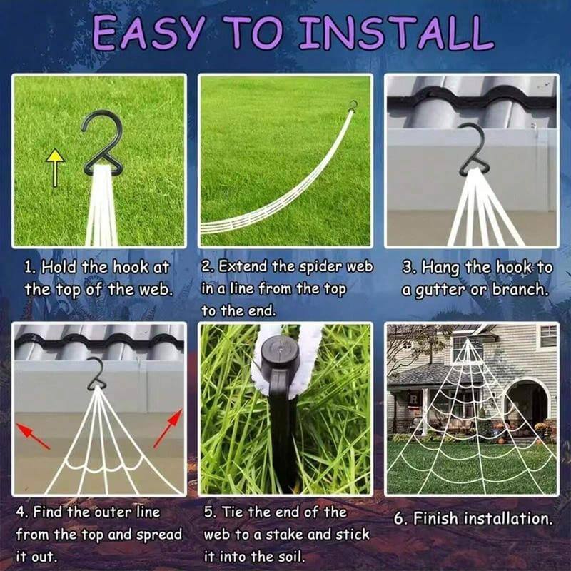 🎃✨ Purple Halloween Star Waterfall Hanging Light 💜🎄 Christmas Tree Decorative Light (Battery Required) 🌟 Garden & Party Hanging Decor 🎉 Outdoor Decorative Lights 💫