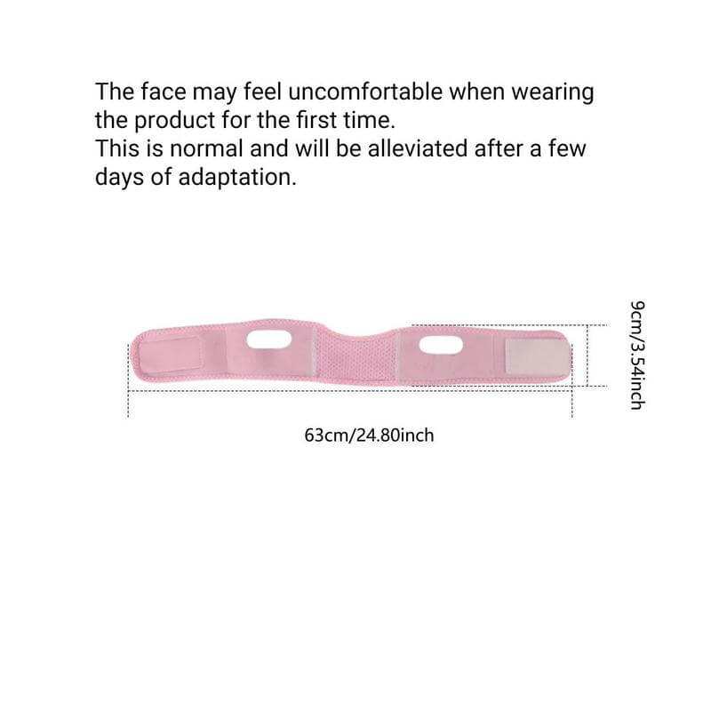 💆‍♀️✨ V Line Lifting Mask with Chin Strap 💖👑 Double Chin Reducer & Face Sculpting Tool 💋 Perfect Gift for Radiant Confidence 🎁🌸