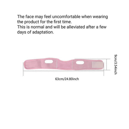 💆‍♀️✨ V Line Lifting Mask with Chin Strap 💖👑 Double Chin Reducer & Face Sculpting Tool 💋 Perfect Gift for Radiant Confidence 🎁🌸