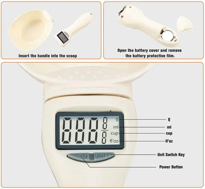 🥄New Food Measuring Scoop Scale