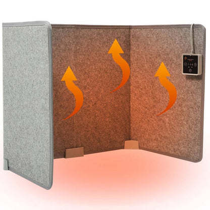 🔥 Foldable Electric Space Heater ⚡ Silent Radiant Heat 🦶 Leg, Foot & Hand Warmer 🌡️ With Thermostat 🏠 Perfect for Home & Office 💨 Cozy Winter Must-Have ❄️