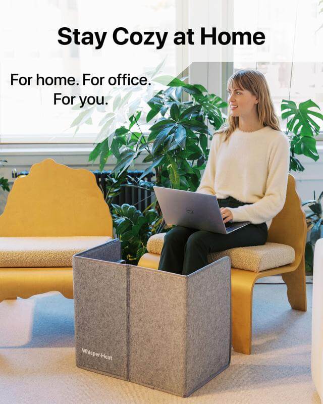 🔥 Foldable Electric Space Heater ⚡ Silent Radiant Heat 🦶 Leg, Foot & Hand Warmer 🌡️ With Thermostat 🏠 Perfect for Home & Office 💨 Cozy Winter Must-Have ❄️