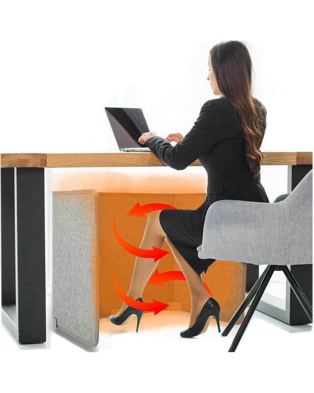 🔥 Foldable Electric Space Heater ⚡ Silent Radiant Heat 🦶 Leg, Foot & Hand Warmer 🌡️ With Thermostat 🏠 Perfect for Home & Office 💨 Cozy Winter Must-Have ❄️