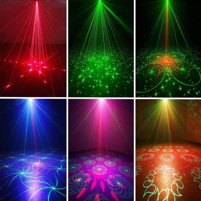 🎉✨ All-Aluminum One-Body Party Disco Light 🎶💡 With Remote Control & USB Power 🔌 Perfect for Party, Birthday, Wedding, Holiday, Christmas & Halloween 🎊🕺 Light Up Every Celebration! 🌈💥
