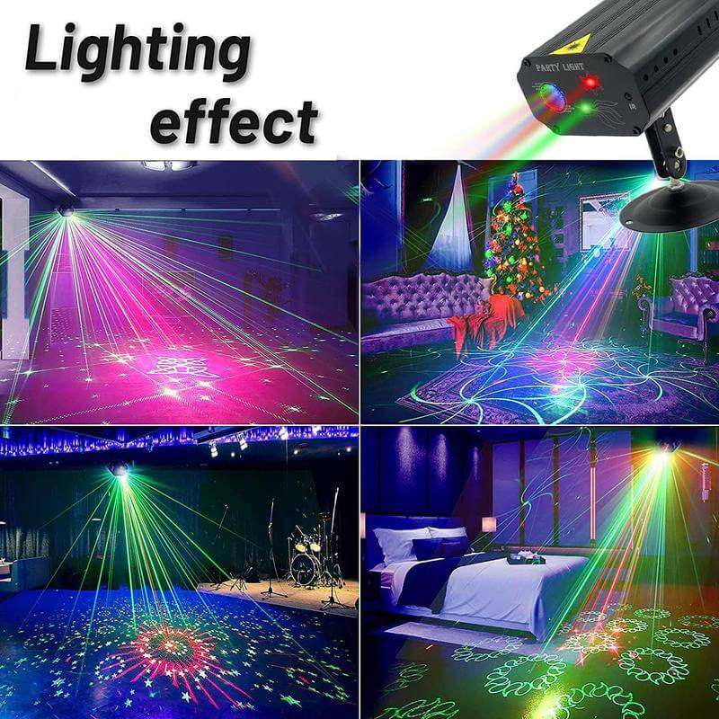🎉✨ All-Aluminum One-Body Party Disco Light 🎶💡 With Remote Control & USB Power 🔌 Perfect for Party, Birthday, Wedding, Holiday, Christmas & Halloween 🎊🕺 Light Up Every Celebration! 🌈💥