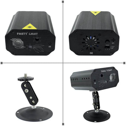 🎉✨ All-Aluminum One-Body Party Disco Light 🎶💡 With Remote Control & USB Power 🔌 Perfect for Party, Birthday, Wedding, Holiday, Christmas & Halloween 🎊🕺 Light Up Every Celebration! 🌈💥