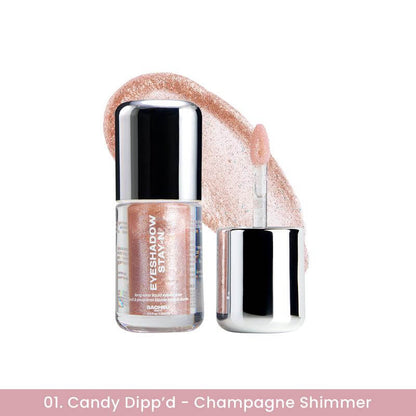 💫✨ Long-Lasting Liquid Eyeshadow 💖💄 Crease-Proof, Shimmering Glam for All-Day Radiance 👁️🌈