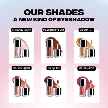 💫✨ Long-Lasting Liquid Eyeshadow 💖💄 Crease-Proof, Shimmering Glam for All-Day Radiance 👁️🌈