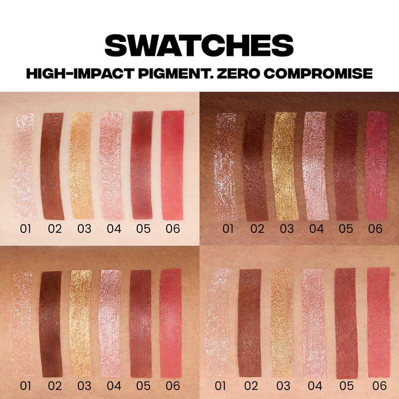 💫✨ Long-Lasting Liquid Eyeshadow 💖💄 Crease-Proof, Shimmering Glam for All-Day Radiance 👁️🌈