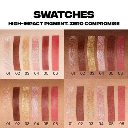 💫✨ Long-Lasting Liquid Eyeshadow 💖💄 Crease-Proof, Shimmering Glam for All-Day Radiance 👁️🌈