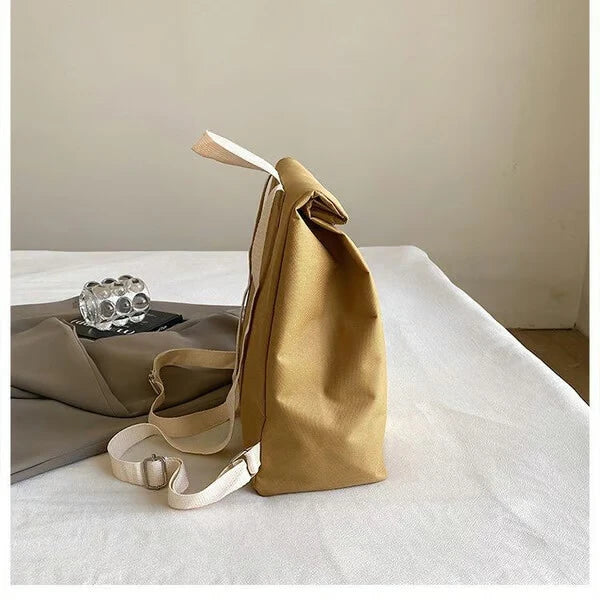 🎒✨ Classic Retro Fashion Large-Capacity Backpack 🧵👜 Cute Canvas Crossbody | 🎨 Casual & Stylish | 🌈 Perfect for Daily Adventures