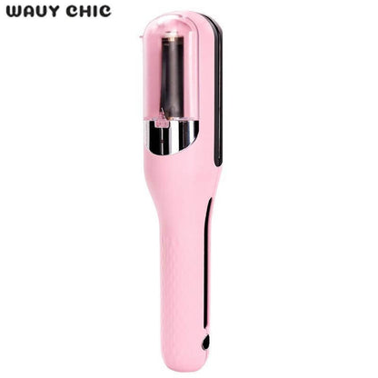 💇‍♀️✨ [Wavy Chic] Cordless Split End Trimmer 🔋✂️ Repair & Care System 💖 Smooth, Healthy, Salon-Perfect Hair Anytime, Anywhere 🌟💁‍♀️