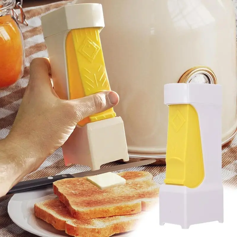 💖Last Day $12.99!🥨Stick Butter Cutter Slicer Butter Slicer Dispenser Toast Shredder Chocolate Kitchen Tools To Keep Butter Stick Fresh
