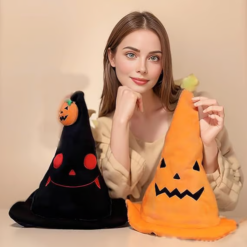 🎃Halloween Sale 40% Off🎃Halloween Electric Glowing Pumpkin Hat