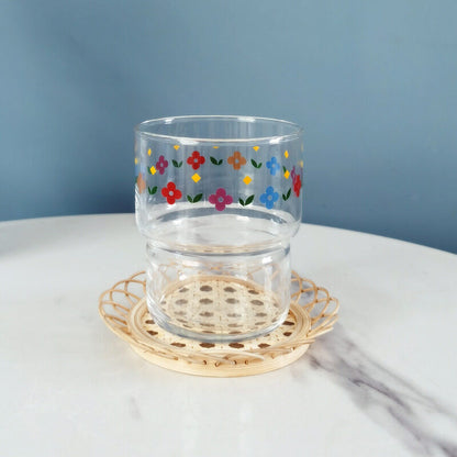 Vintage glass and water cup