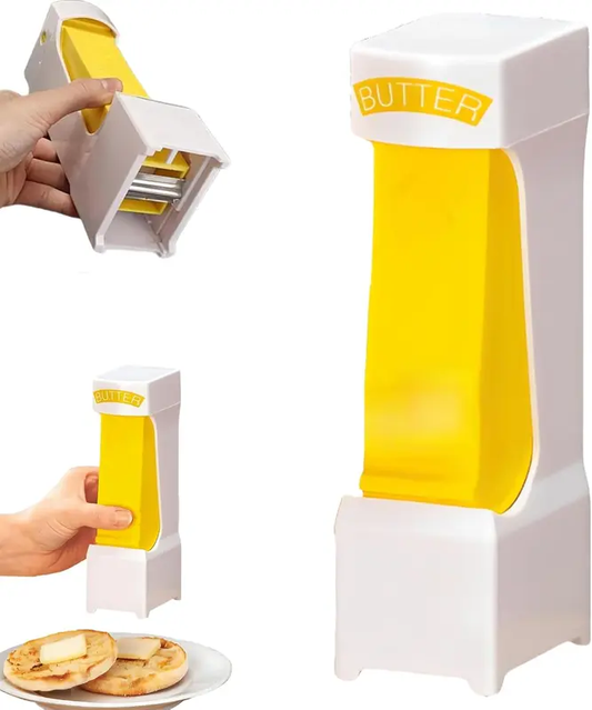 💖Last Day $12.99!🥨Stick Butter Cutter Slicer Butter Slicer Dispenser Toast Shredder Chocolate Kitchen Tools To Keep Butter Stick Fresh